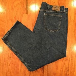 Wrangler Men's Pre-owned Medium Wash Blue Jeans 42 x 30 Pockets Comfort